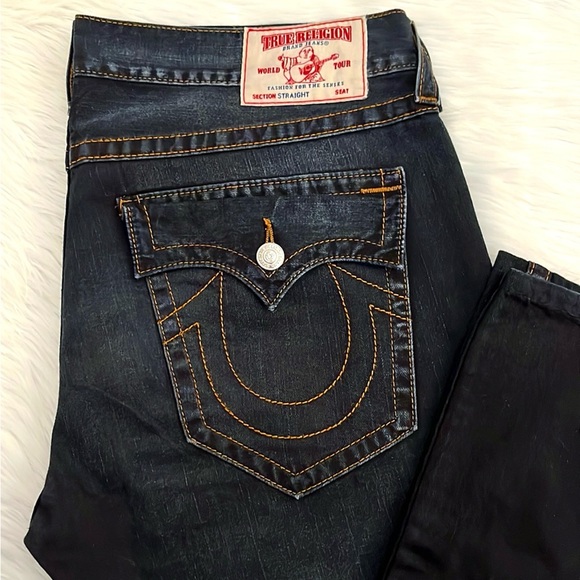 •HP• True Religion Straight Jeans - Picture 1 of 9